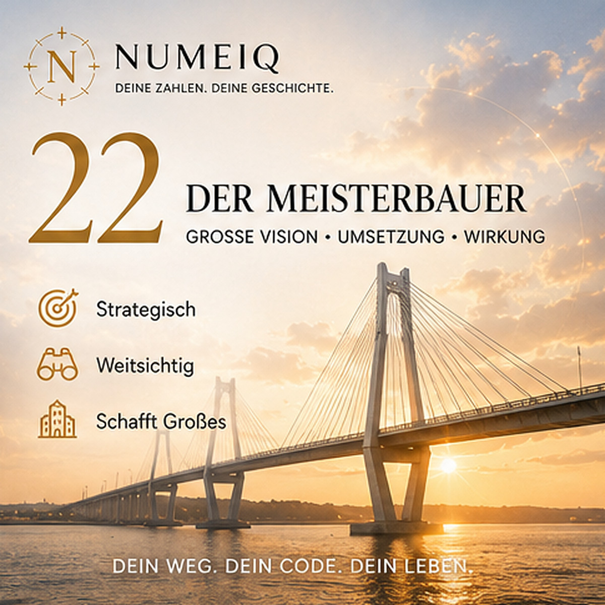Lebenszahl 22 – DER MEISTERBAUER