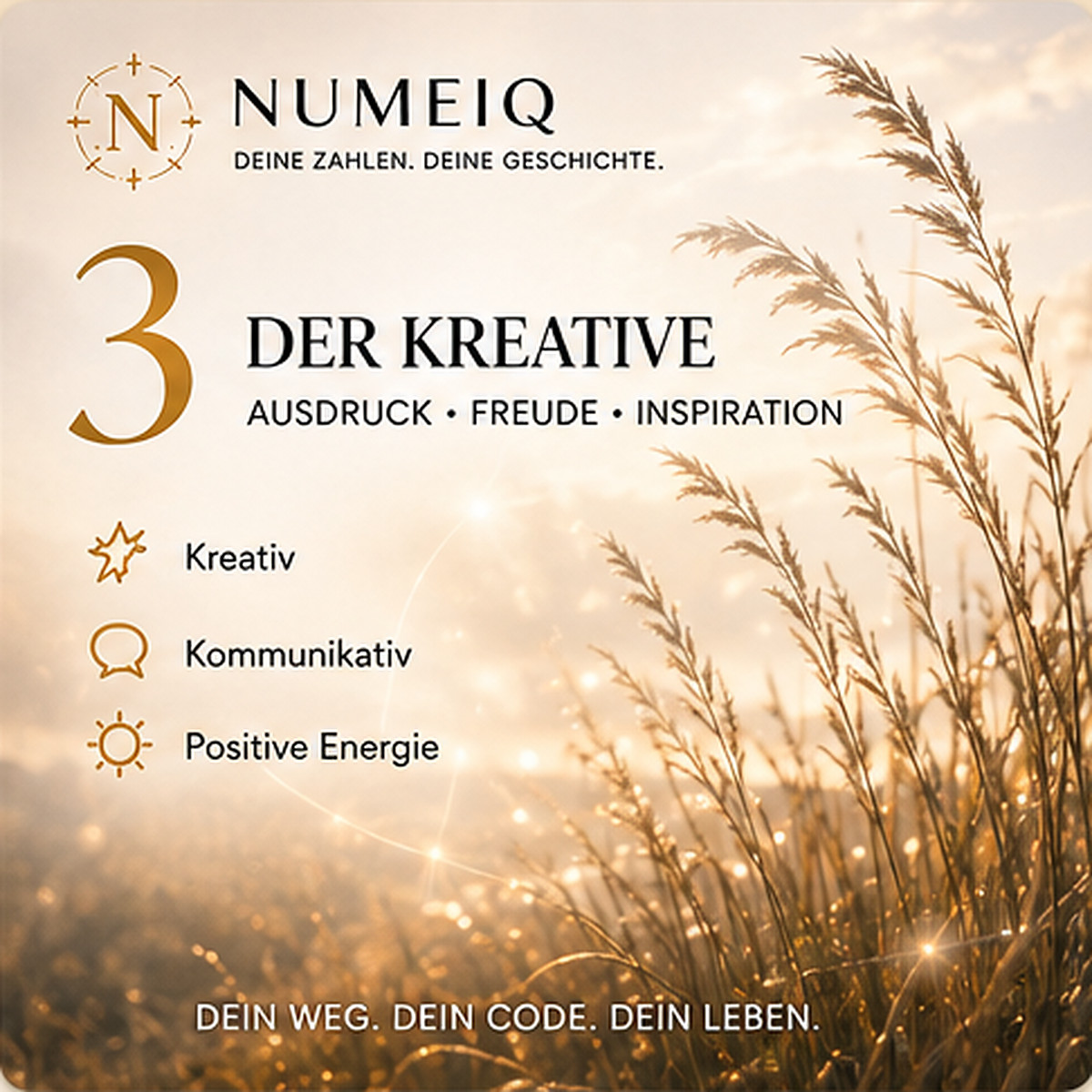 Lebenszahl 3 – DER KREATIVE