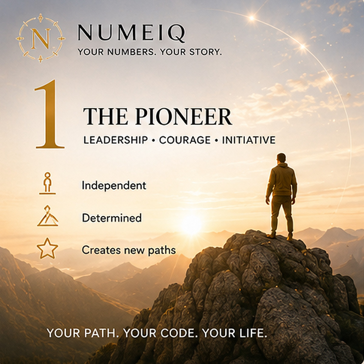 Life path numbers 1