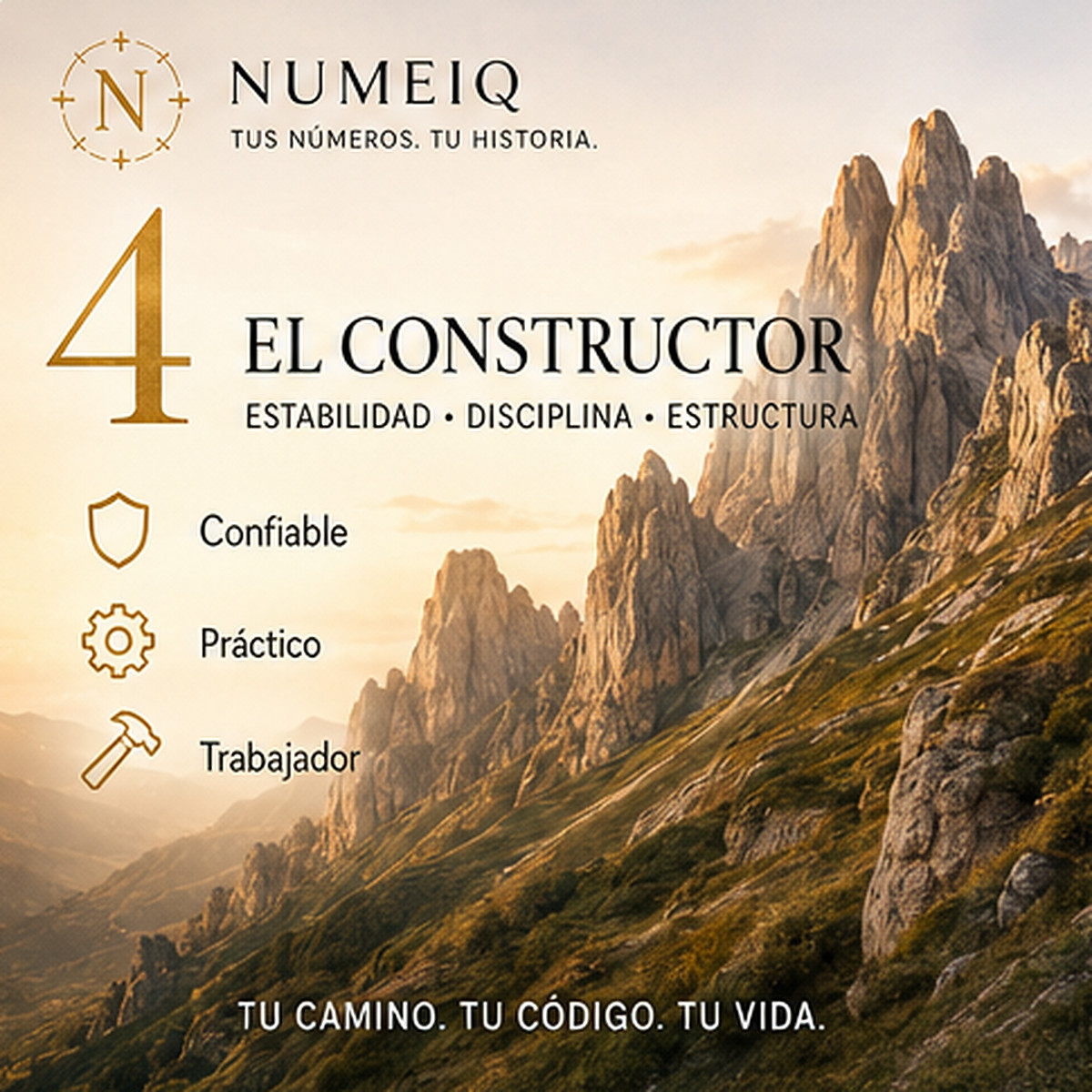 Camino de vida 4 – EL CONSTRUCTOR