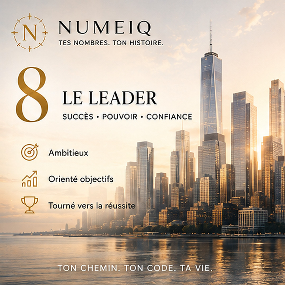 Chemin de vie 8 – LE LEADER