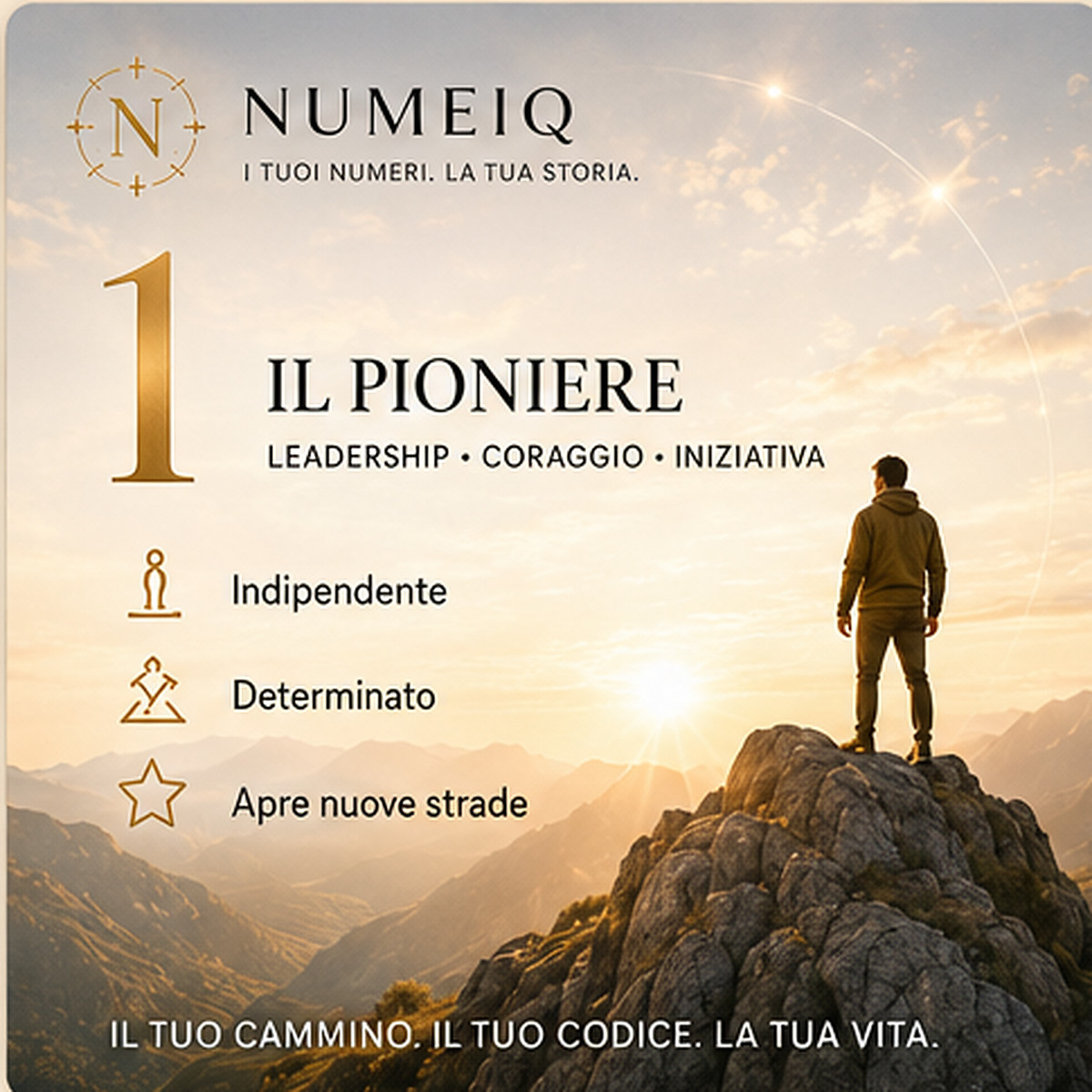 Cammino di vita 1 – IL PIONIERE