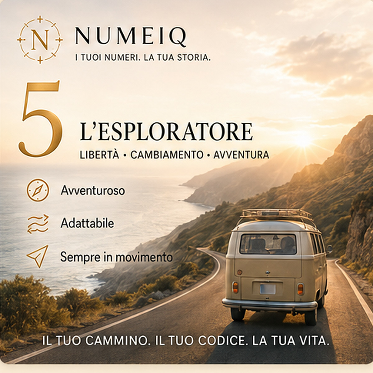 Numeri del percorso di vita 5