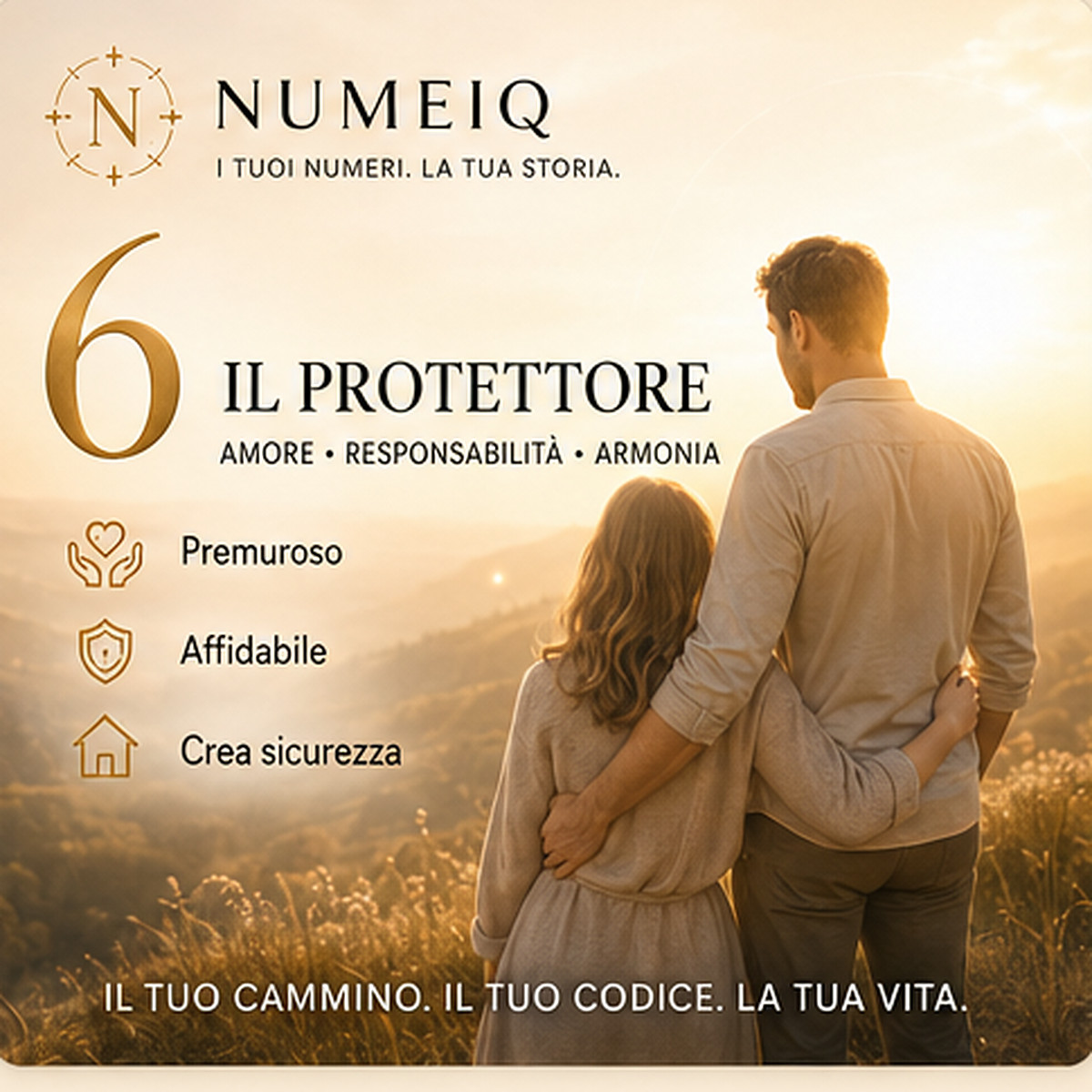 Numeri del percorso di vita 6