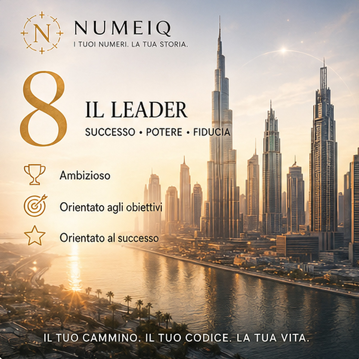 Numeri del percorso di vita 8