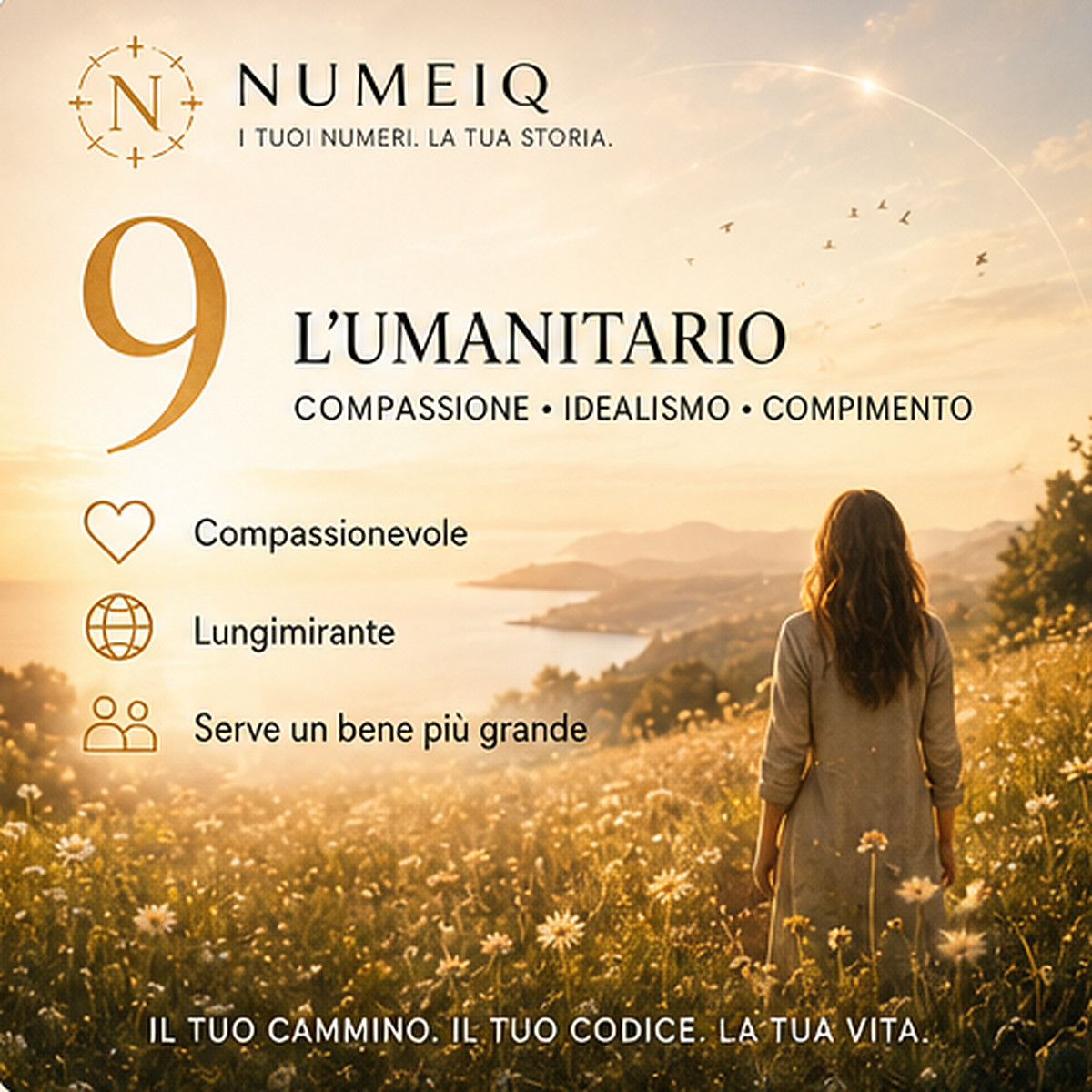 Numeri del percorso di vita 9