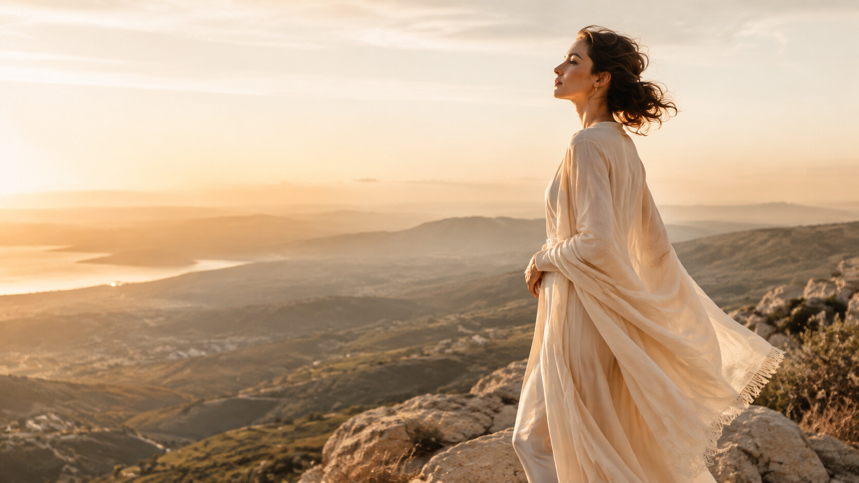 Woman overlooking a wide landscape – NUMEIQ COMPLETE