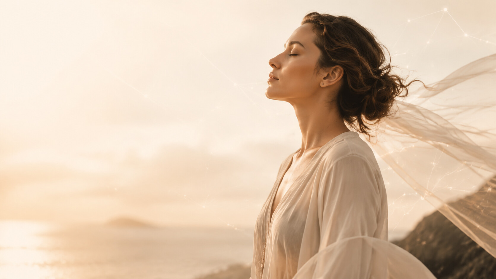 Woman in a warm landscape – NUMEIQ YOU personality report
